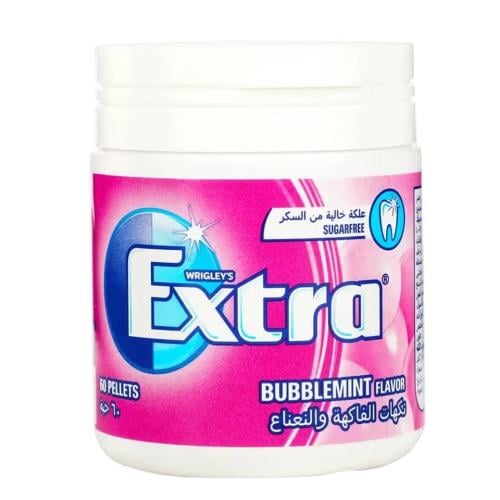 اكسترا علك بنكهة الفاكهة والنعناع خالية من السكر 6...