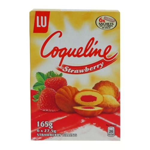 كيك لو كوكلين بحشوه الفراولة 27.5 جرام