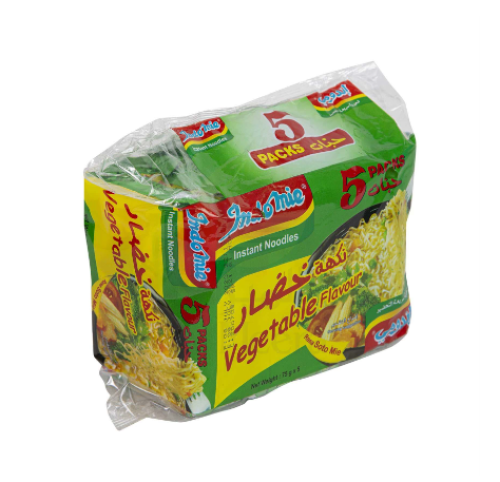 إندومي بنكهة الخضار 75 جرام * 5 حبات