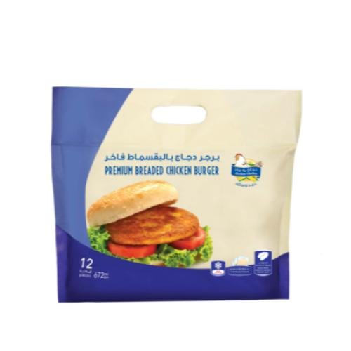 رضوى برجر دجاج بالبقسماط 672 جرام