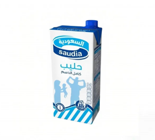 السعودية حليب طويل الاجل 1لتر