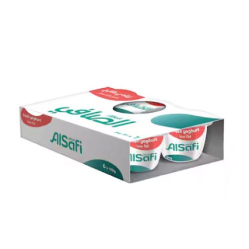 الصافي زبادي قليل الدسم 6×170 جرام