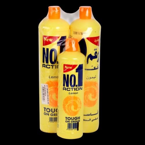 رقم1 سائل غسيل الصحون ليمون 2*800مل+400مل