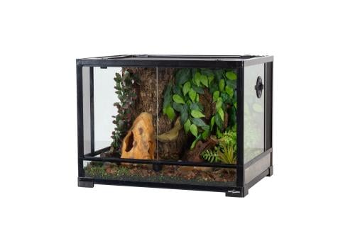 GLASS TERRARIUMS-HINGE DOOR 600X450X600MM - حوض زو...