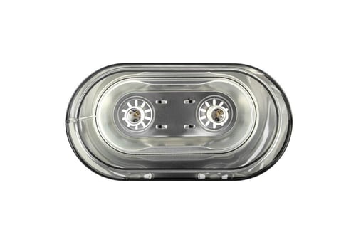 2 IN 1 DOUBLE DOME LAMP FIXTURE MAX.200W