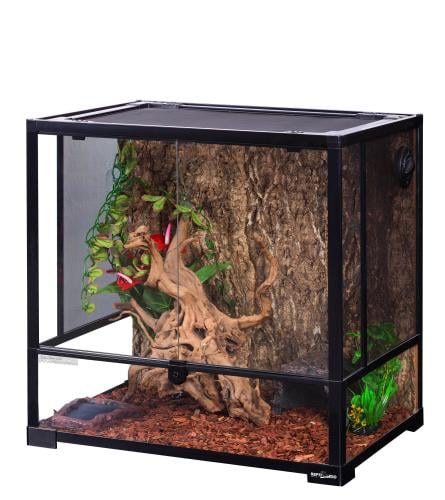 GLASS TERRARIUMS-HINGE DOOR 600X450X600MM - حوض زو...
