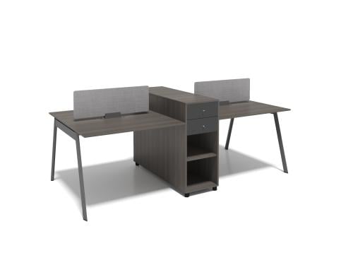 وحدة عمل رباعي ادراج بالوسط POLE مقاس 2800*1200*75...