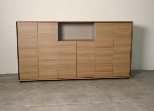 دولاب عرض 6درفة مقاس 236*40*120 مرتفع لون بيج مطفي...