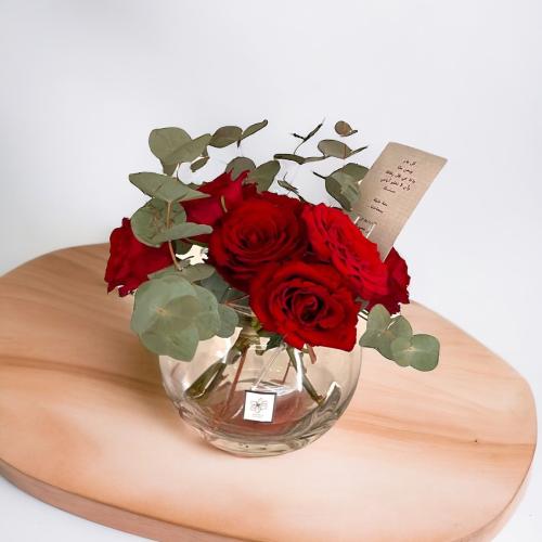 فازة ورد جوري احمر