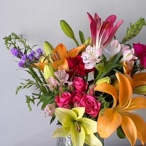 فازة ورد طبيعي