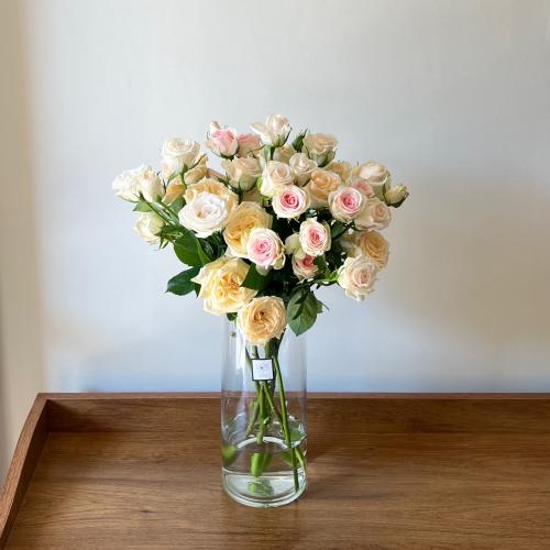 فازة ورد طبيعي