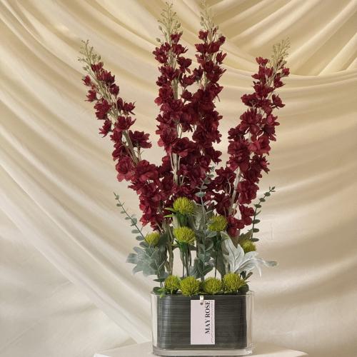 فازة ورد صناعي