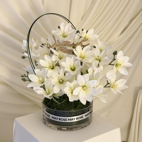 فازة ورد صناعي