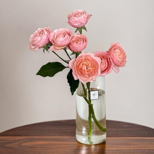 فازة ورد طبيعي