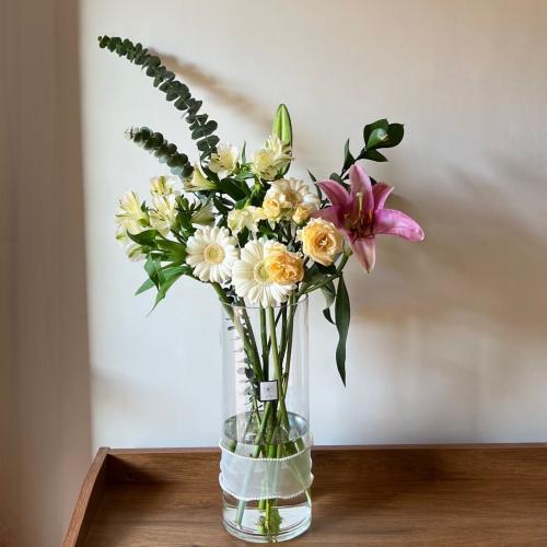 فازة ورد طبيعي