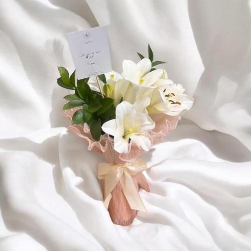 بوكيه ورد كازبلانكا طبيعي