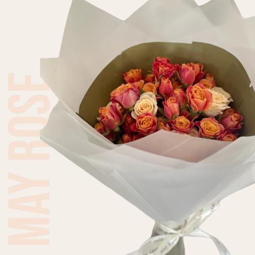 بوكيه ورد طبيعي حجم كبير