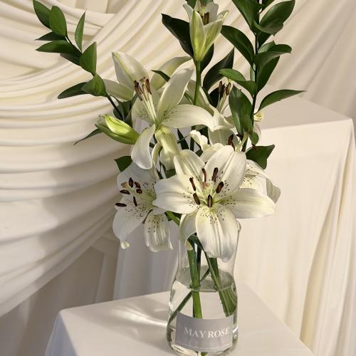 فازة ورد طبيعي