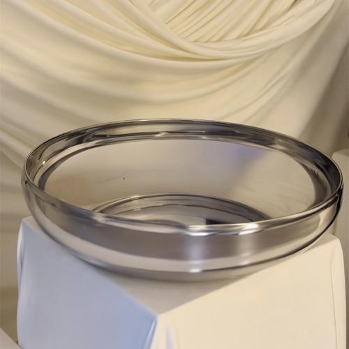 صحن تقديم ستانلس ستيل فاخر