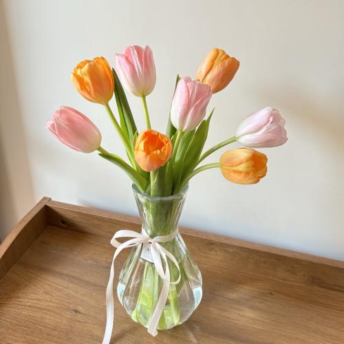 فازة ورد طبيعي