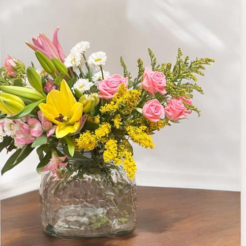 فازه ورد طبيعي