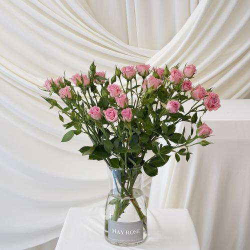 فازة ورد طبيعي