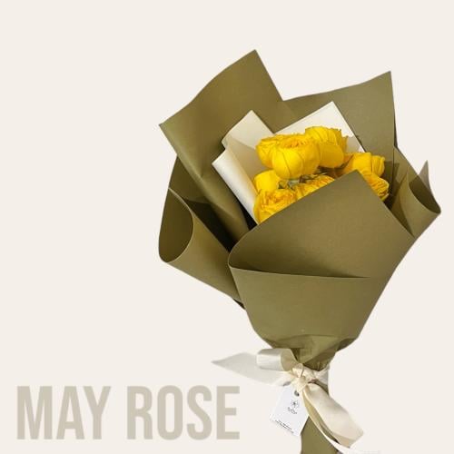 بوكيه ورد طبيعي صغير