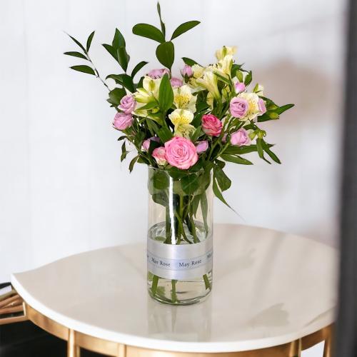 فازة ورد طبيعي