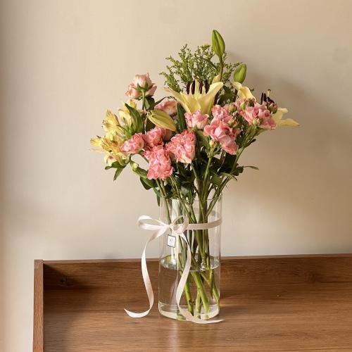 فازة ورد طبيعي