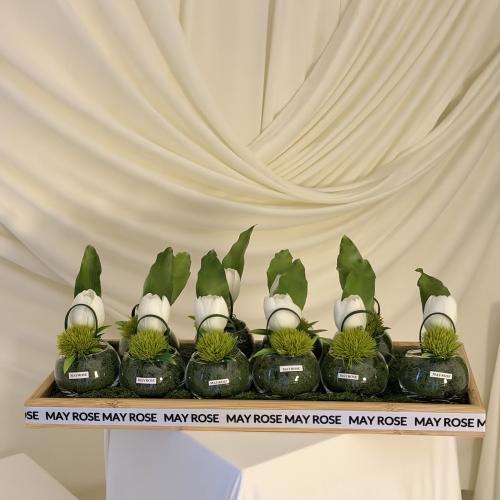 صينية توزيعات 10 فازات ورد صناعي