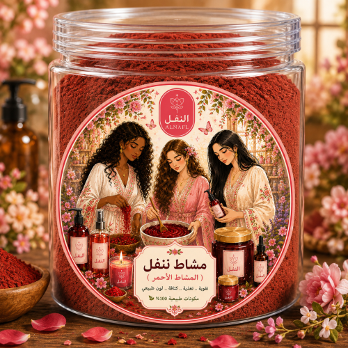 مشاط أحمر بالأعشاب الهندية 500ml