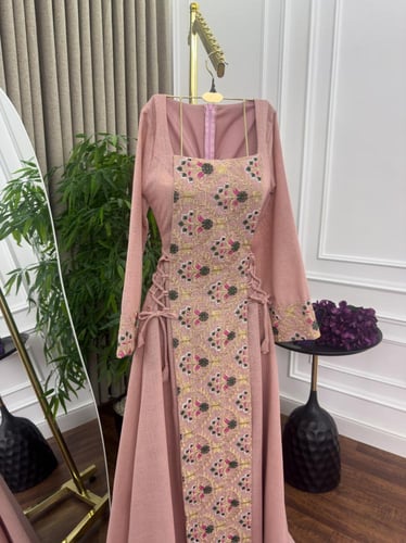 جلابية تطريز كمبيوتر