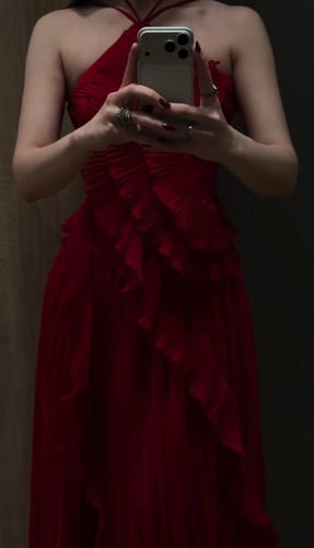 فستان ناعم جورجيت بليسيا