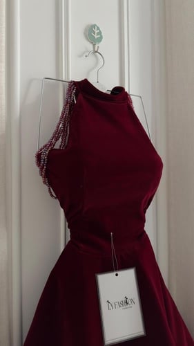 فستان سهرة عودي فخم