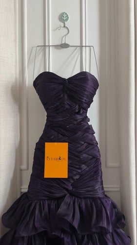 فستان سهرة طبقات فاخر