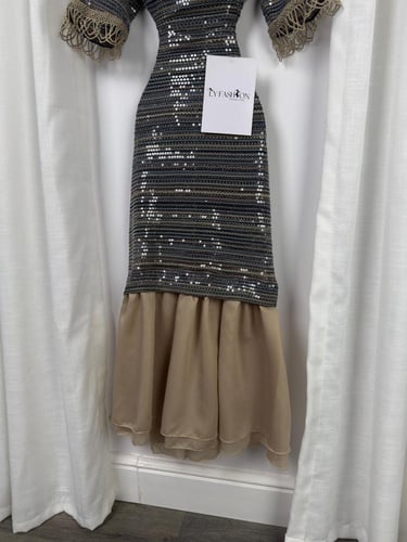 فستان سهرة انيق