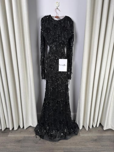 فستان سهره أسود