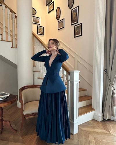 فستان سهرة خامة باربي كلوش دبل