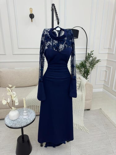 فستان سهرة دانتيل