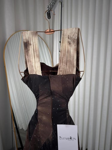 فستان سهره لامعة