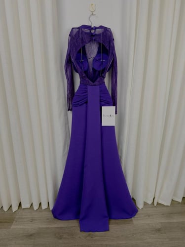 فستان سهرة باربي جورجيت كوري تل فرنسي