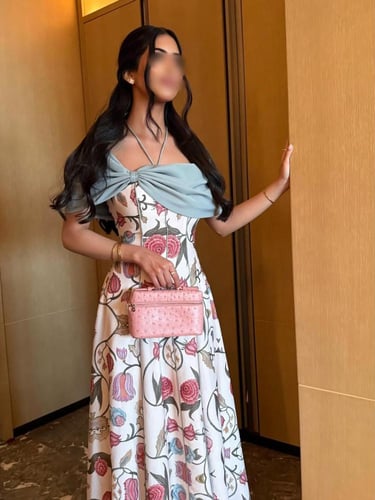 فستان سهرة تفته استرتش برنت