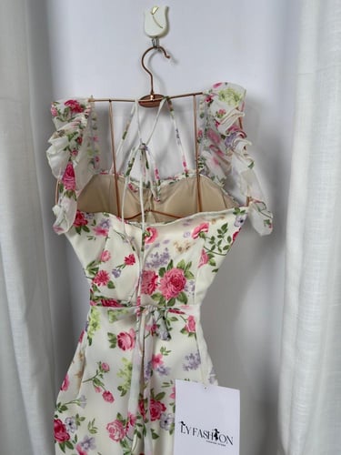 فستان ناعم مورد فخم