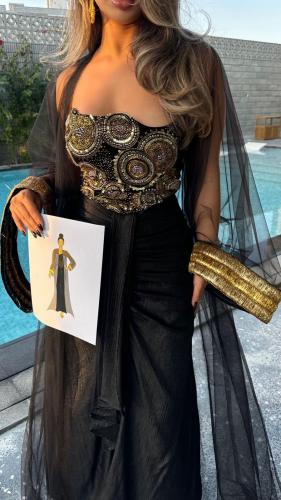 جلابية بشت فخمة