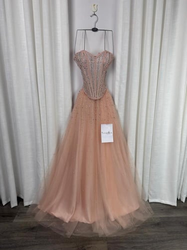 طقم سهرة منفصل بقصة كورسيه