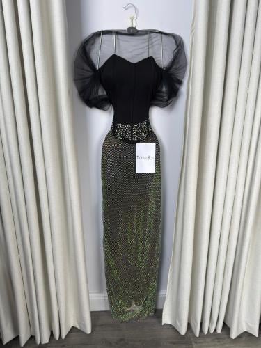 طقم سهرة منفصل بتطريز يدوي