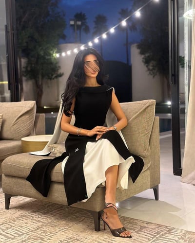 فستان سهرة انيق