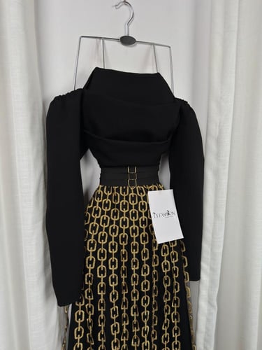 فستان سهرة باربي تطريز كمبيوتر راقي