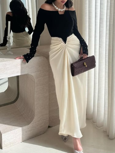 فستان باربي مطرز لولو