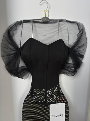 طقم سهرة منفصل بتطريز يدوي